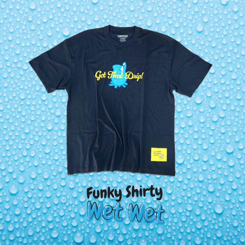 Funky Shirty T-shirt Wet Wet