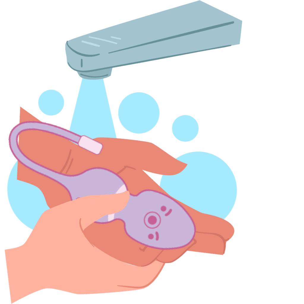 how to wash kegel ball